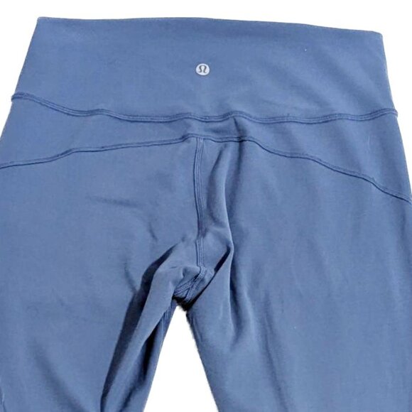 Lululemon In Movement 7/8 Tight *Everlux 25" Utility Blue - Picture 10 of 13